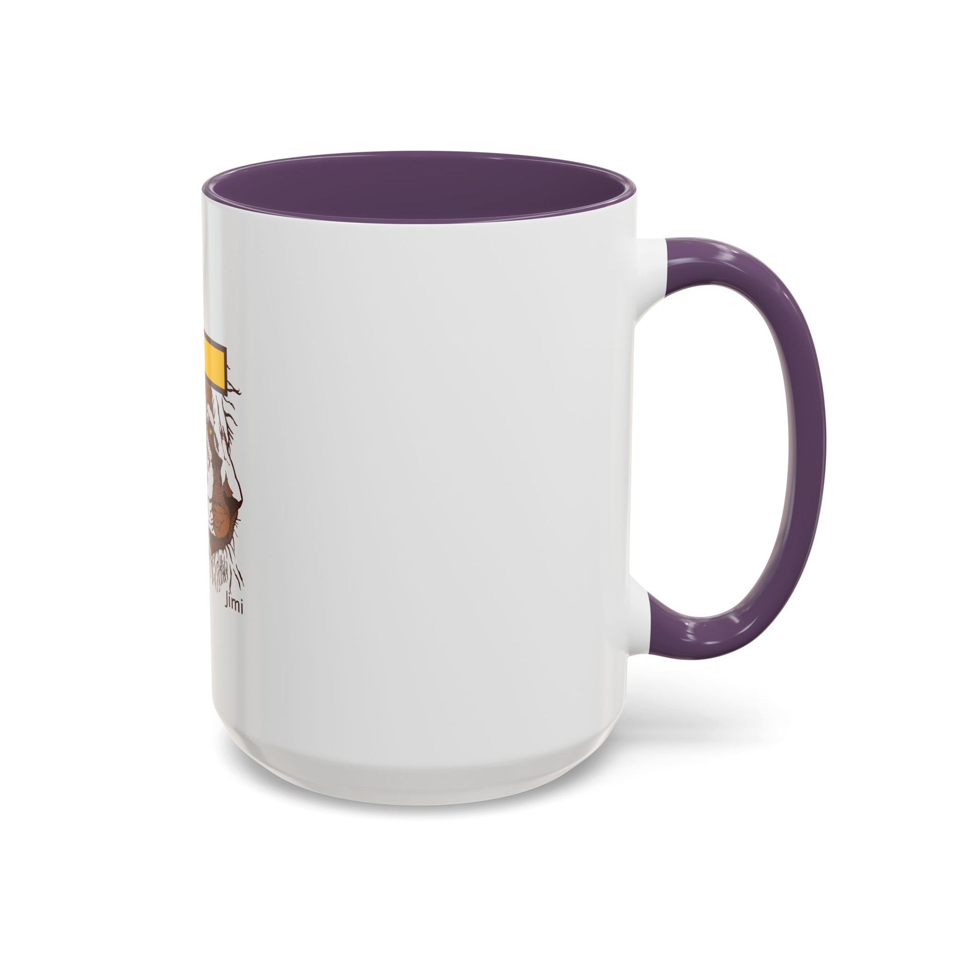 Christian Cross & Lion Accent Coffee Mug — Inspirational Scripture Design (11/15oz)