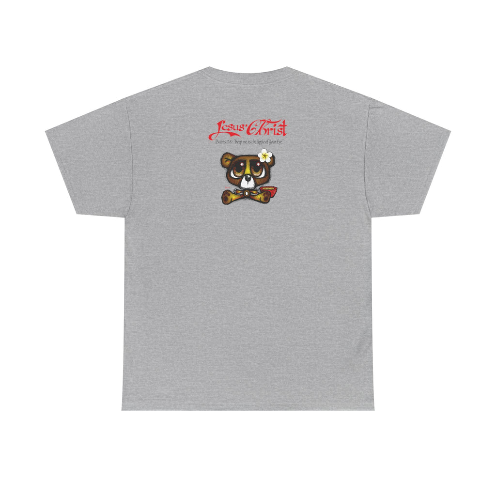 Christian Bear T-Shirt — "Jesus Christ" Psalm 73 Inspirational Faith Tee