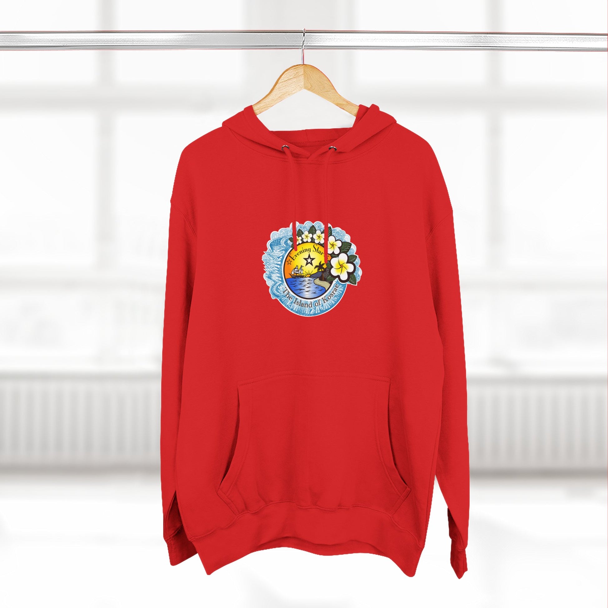 Tropical Paradise Hoodie - Comfortable and Stylish Fleece Sweatshirt for Beach Lovers, Casual Wear, Travel Gift, Summer Apparel, [...]