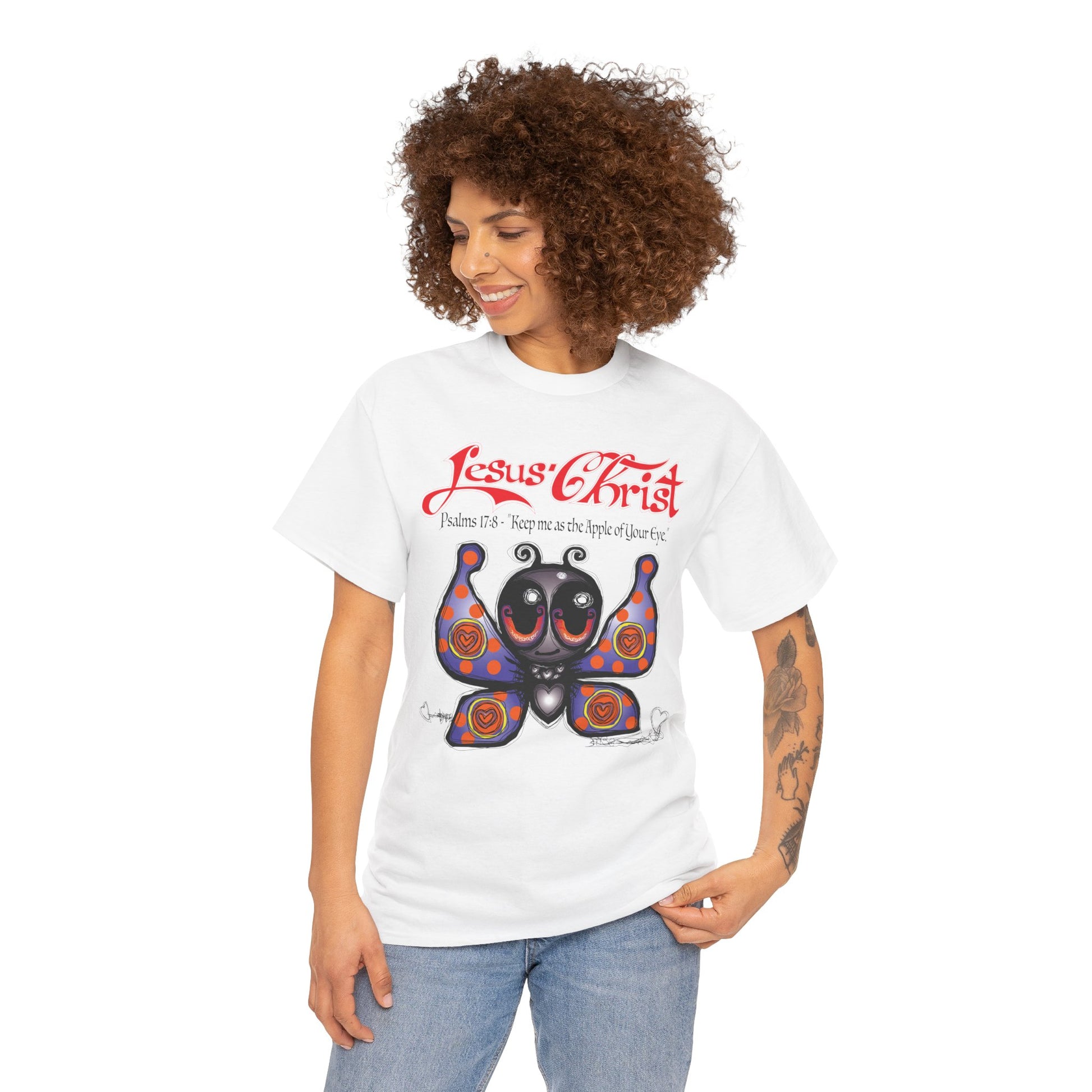 Jesus Christ Butterfly T-Shirt — Christian Faith Graphic Tee