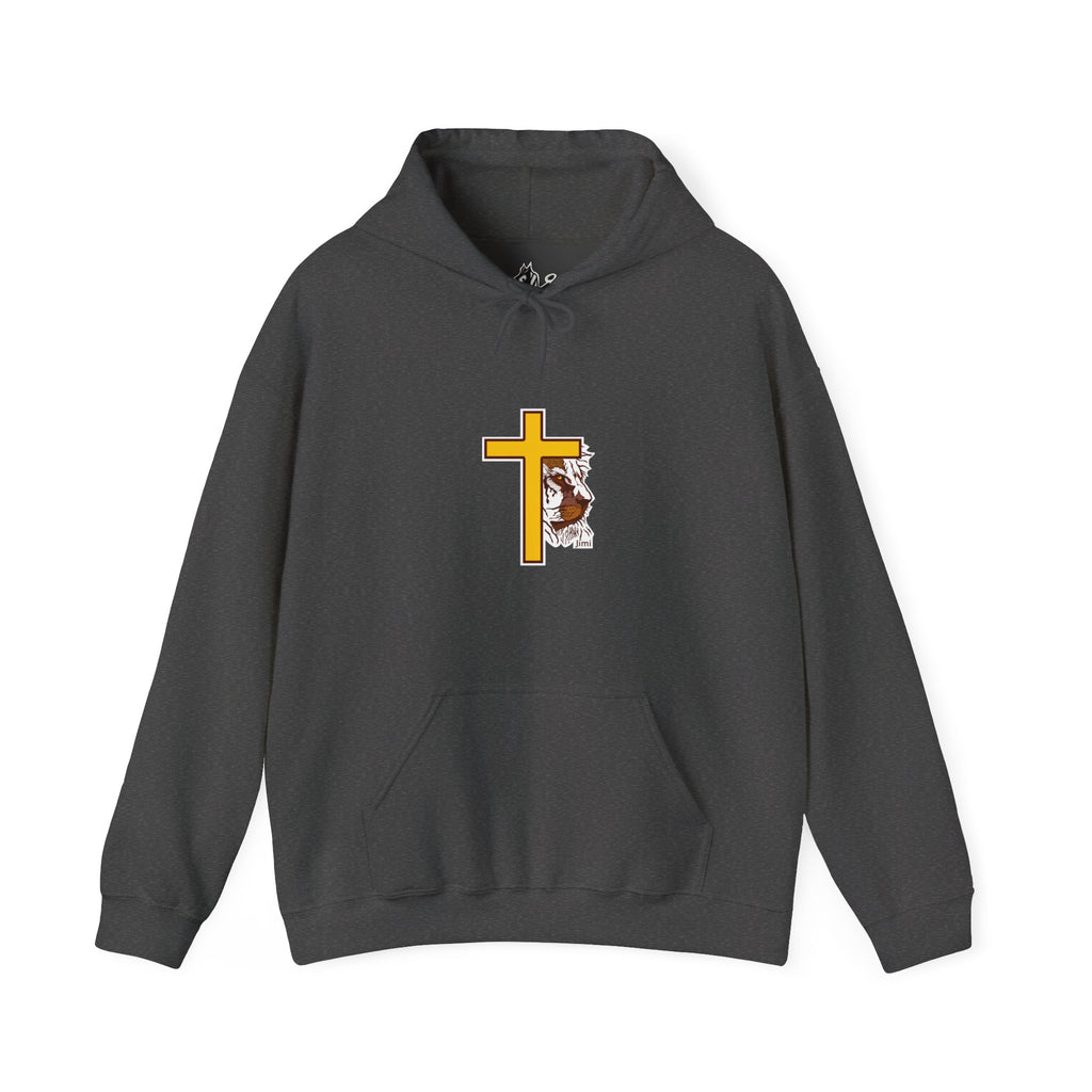 Jesus Cross with Crown of Thorns Hoodie | Religious Faith Christian