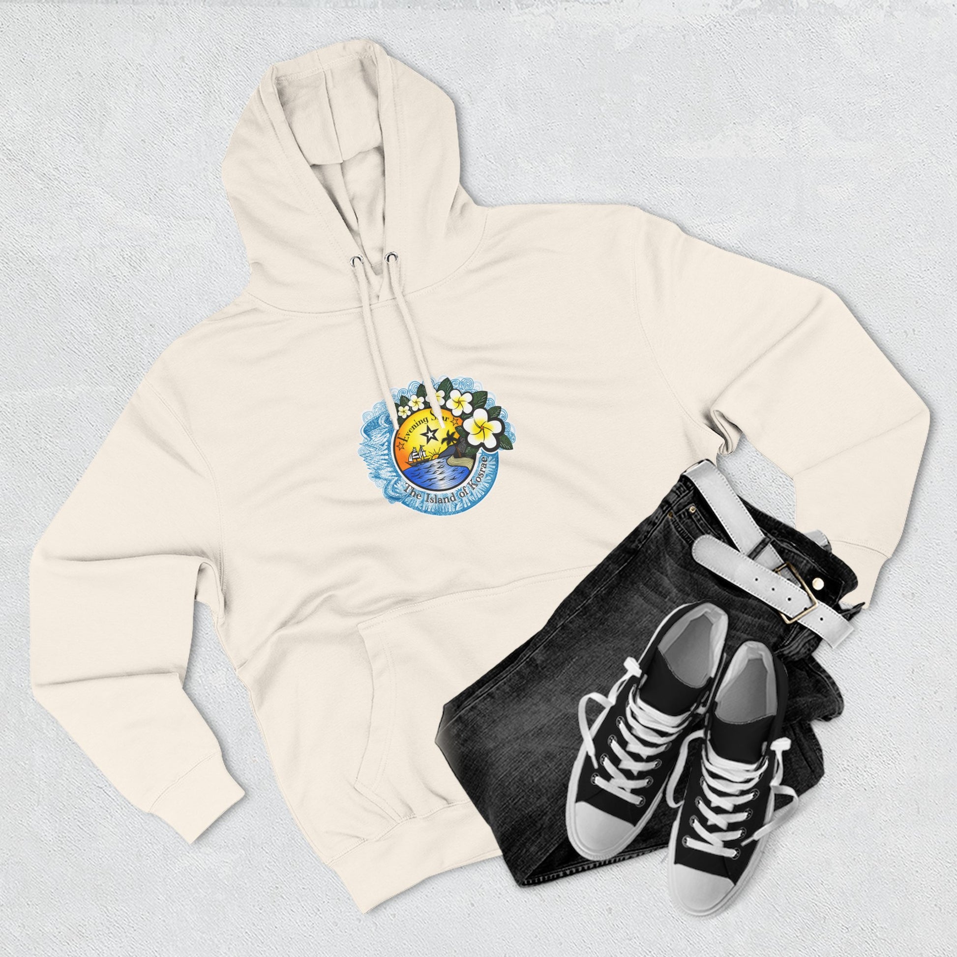 Tropical Paradise Hoodie - Comfortable and Stylish Fleece Sweatshirt for Beach Lovers, Casual Wear, Travel Gift, Summer Apparel, [...]