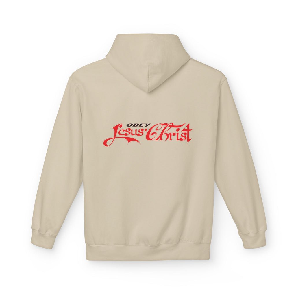 Obey Jesus Christ Hoodie | Religious Script, Christian Apparel