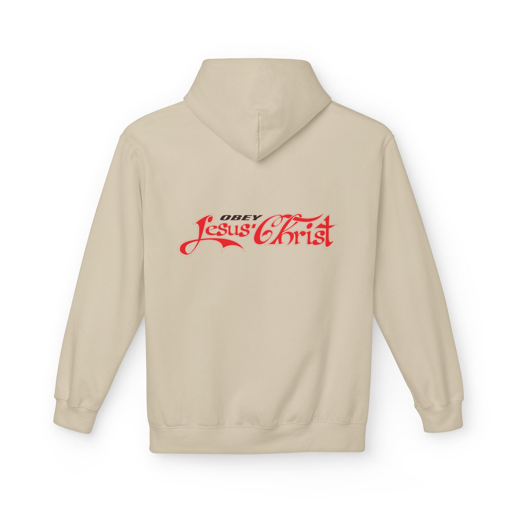 Obey Jesus Christ Hoodie | Religious Script, Christian Apparel