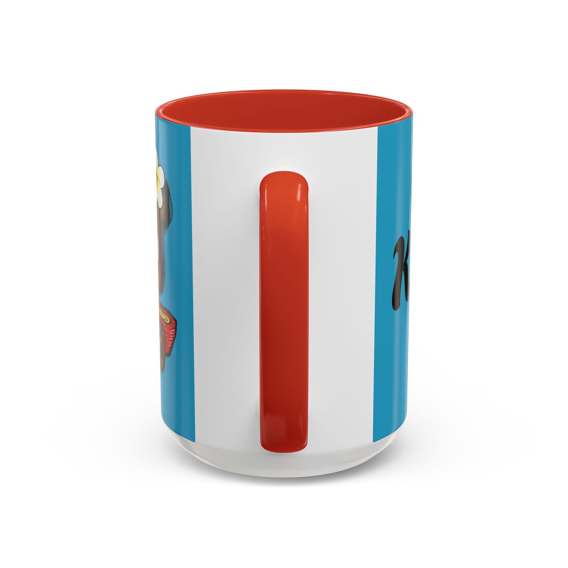 Tropical Bear Coffee Mug, Cute Bear Mug, Relaxing Coffee Cup, Gifts for Animal Lovers, Fun Decor, Summer Vibes