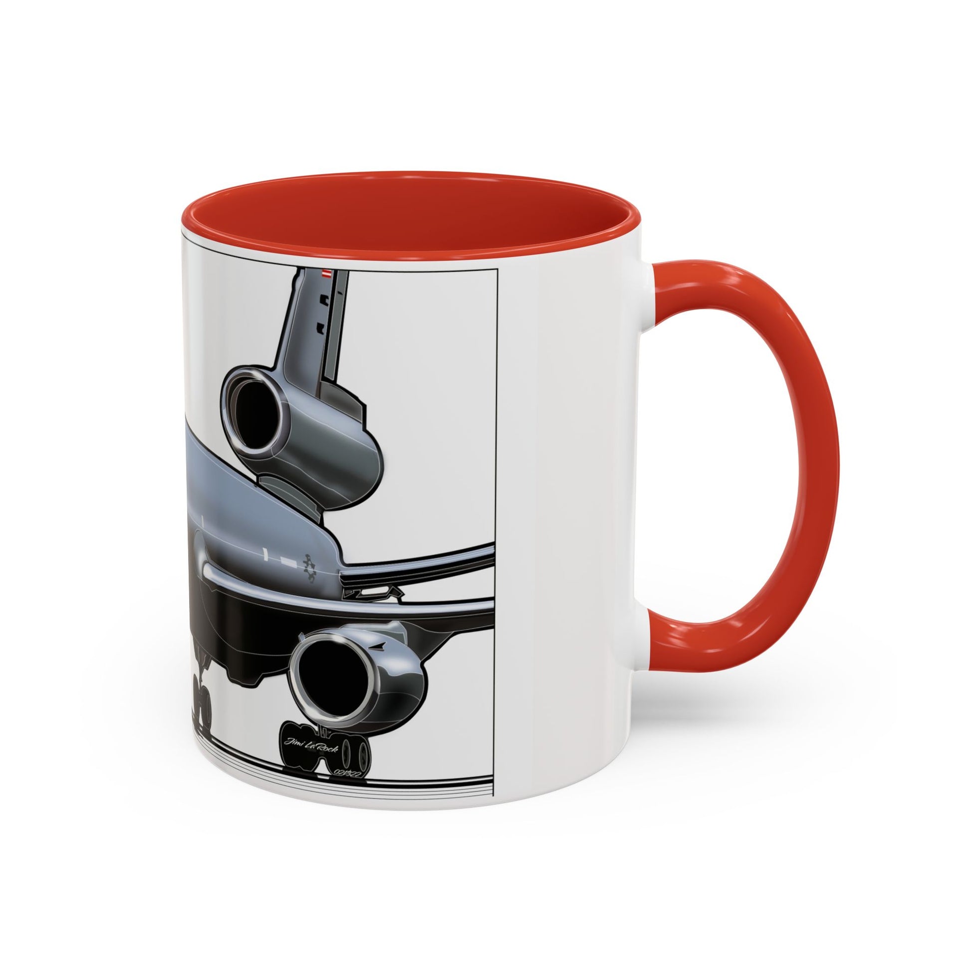 Airplane Lover's Accent Coffee Mug | Travel Gift, Aviation Decor, Pilot Present, Unique Coffee Cup, Jet Enthusiast Mug