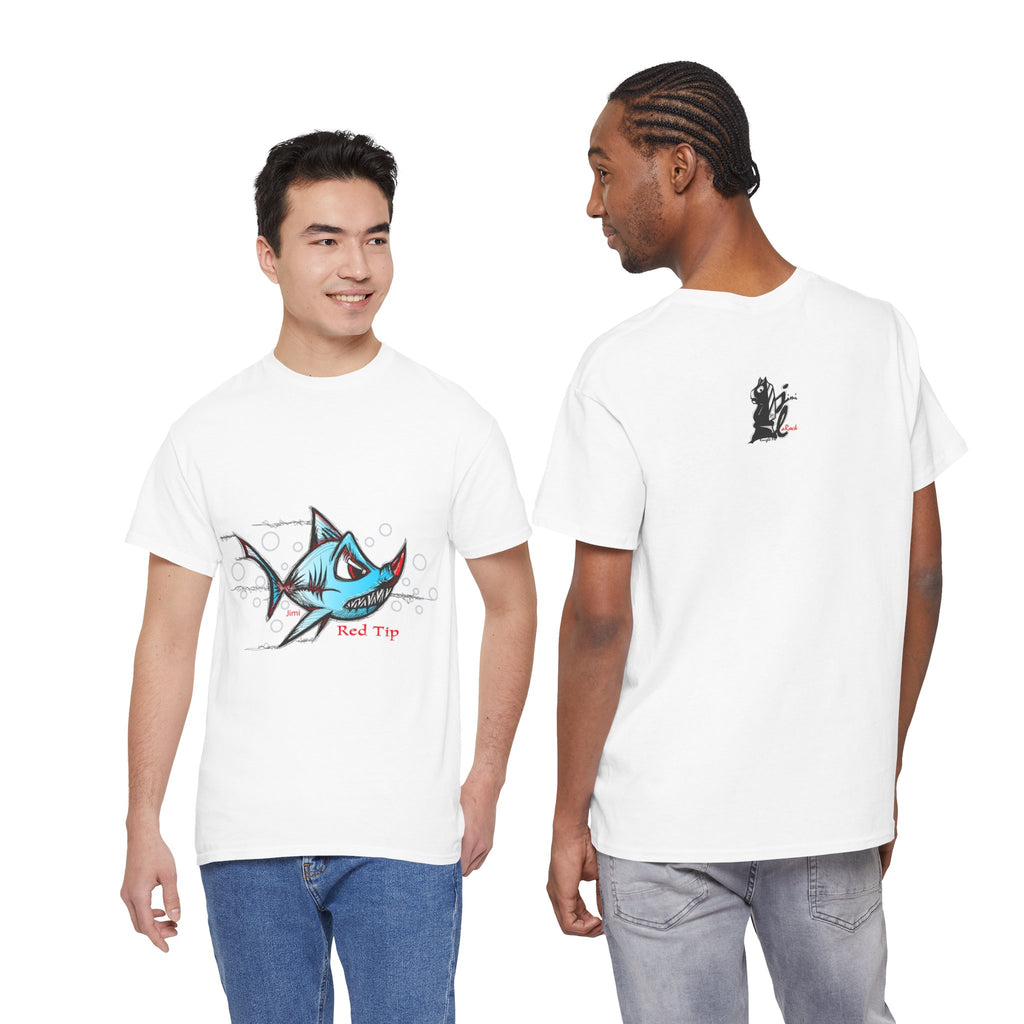 Fishing Adventure Unisex Heavy Cotton Tee, Funny Fishing Shirt, Beach Party Wear, Gift for Anglers, Summer Fishing Trip