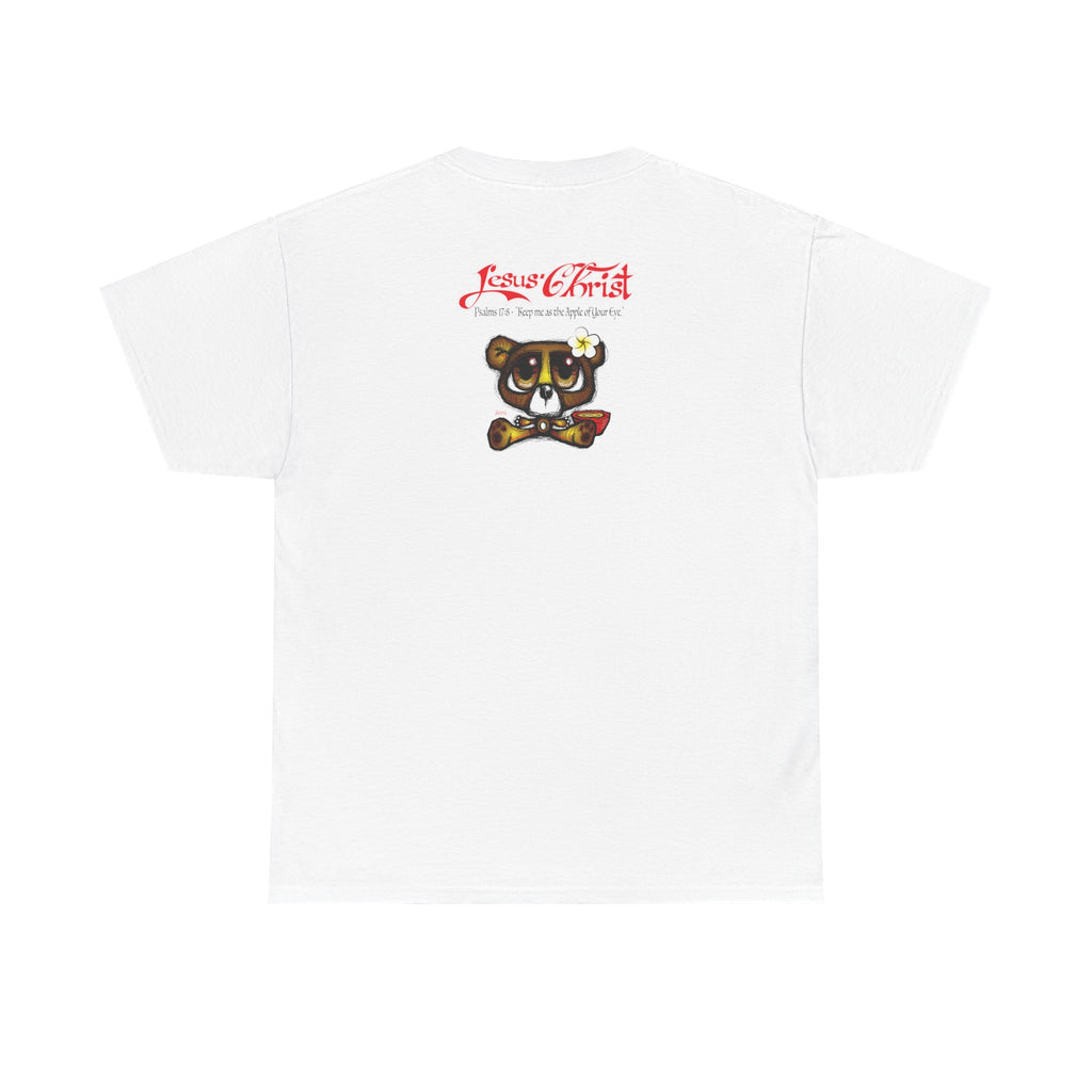 Christian Bear T-Shirt — "Jesus Christ" Psalm 73 Inspirational Faith Tee