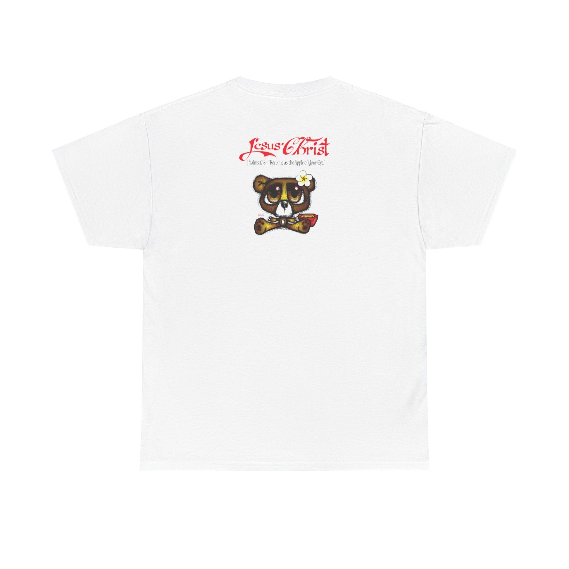 Christian Bear T-Shirt — "Jesus Christ" Psalm 73 Inspirational Faith Tee