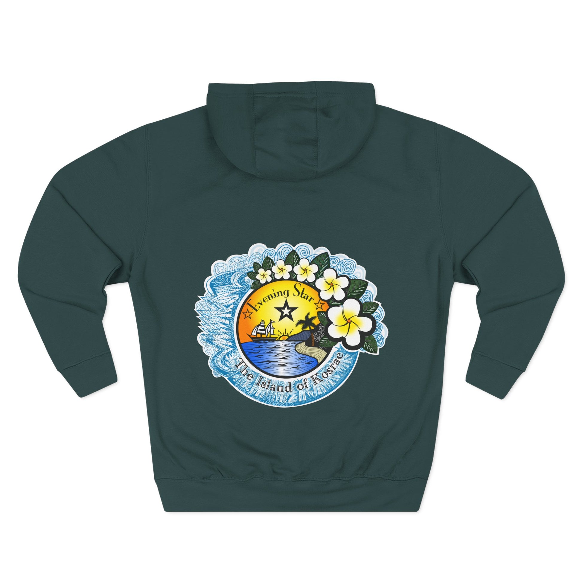 Tropical Paradise Hoodie - Comfortable and Stylish Fleece Sweatshirt for Beach Lovers, Casual Wear, Travel Gift, Summer Apparel, [...]