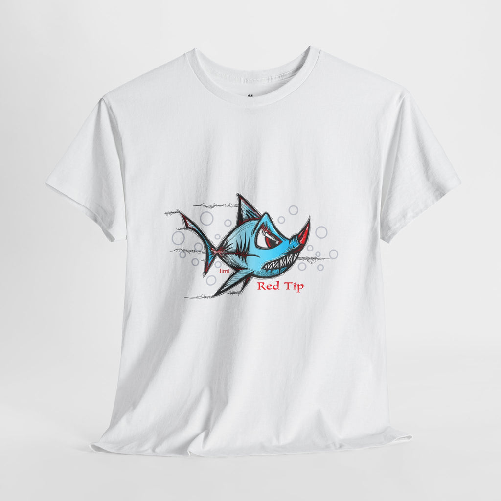 Fishing Adventure Unisex Heavy Cotton Tee, Funny Fishing Shirt, Beach Party Wear, Gift for Anglers, Summer Fishing Trip