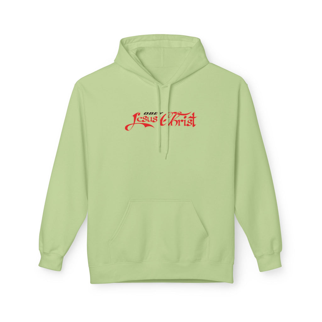 Obey Jesus Christ Hoodie | Religious Script, Christian Apparel