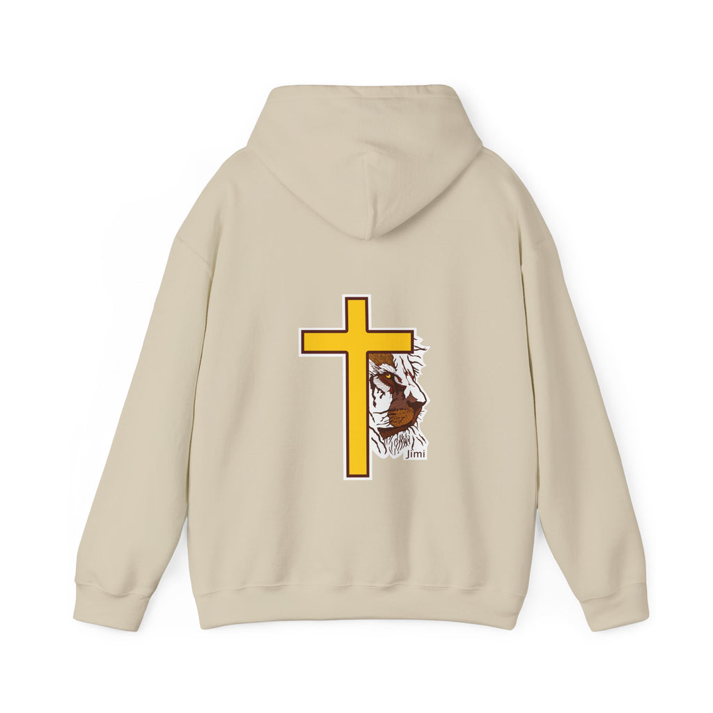 Jesus Cross with Crown of Thorns Hoodie | Religious Faith Christian