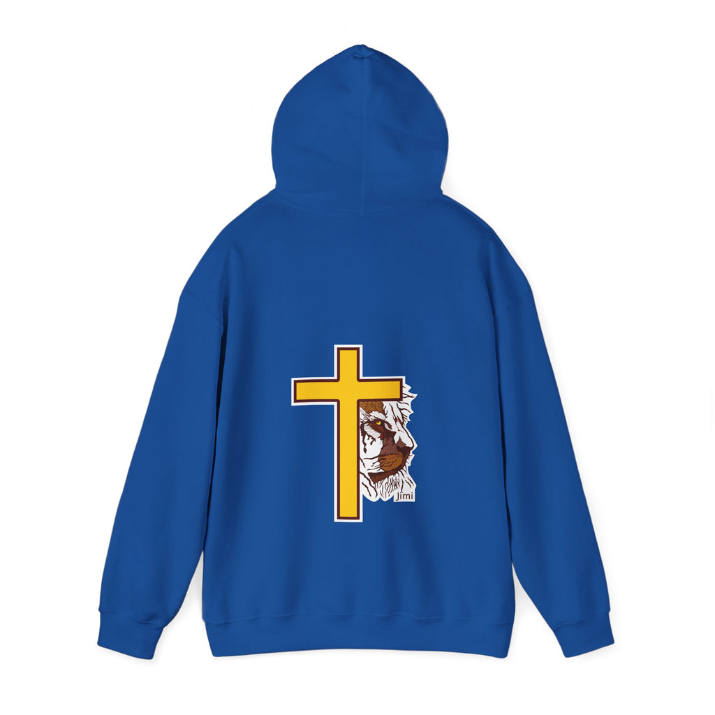 Jesus Cross with Crown of Thorns Hoodie | Religious Faith Christian