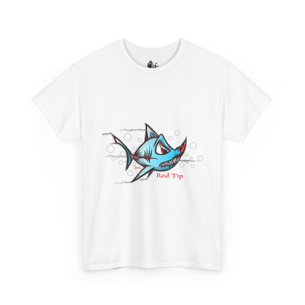 Fishing Adventure Unisex Heavy Cotton Tee, Funny Fishing Shirt, Beach Party Wear, Gift for Anglers, Summer Fishing Trip