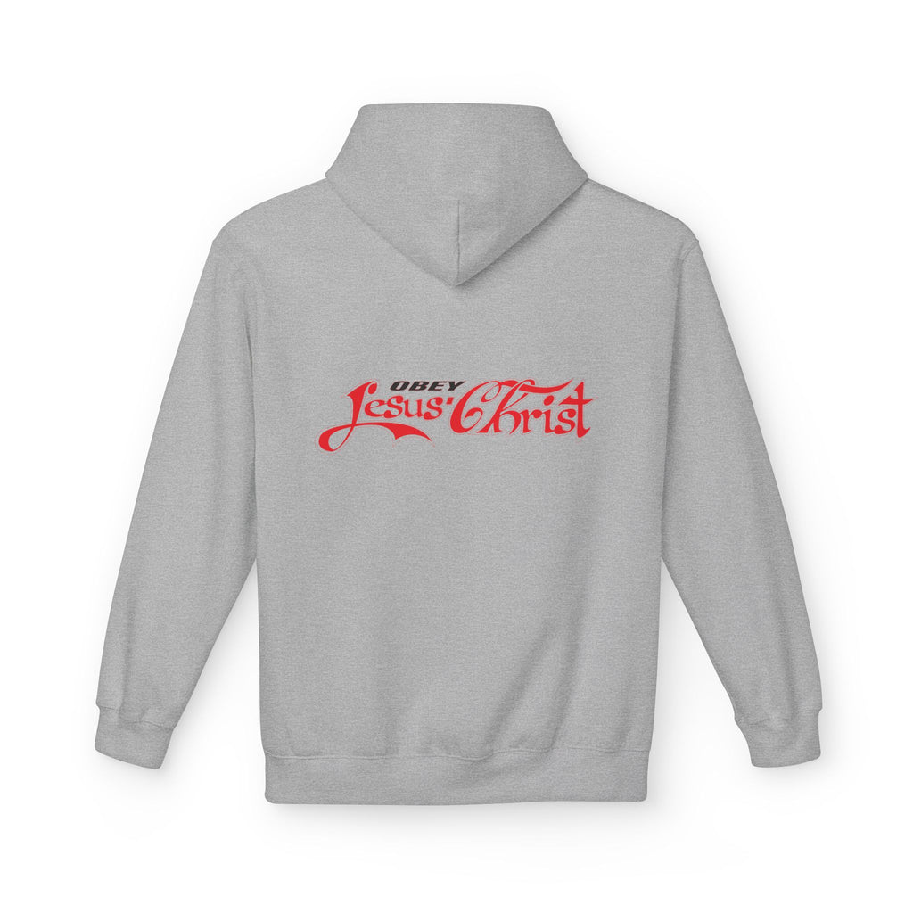 Obey Jesus Christ Hoodie | Religious Script, Christian Apparel