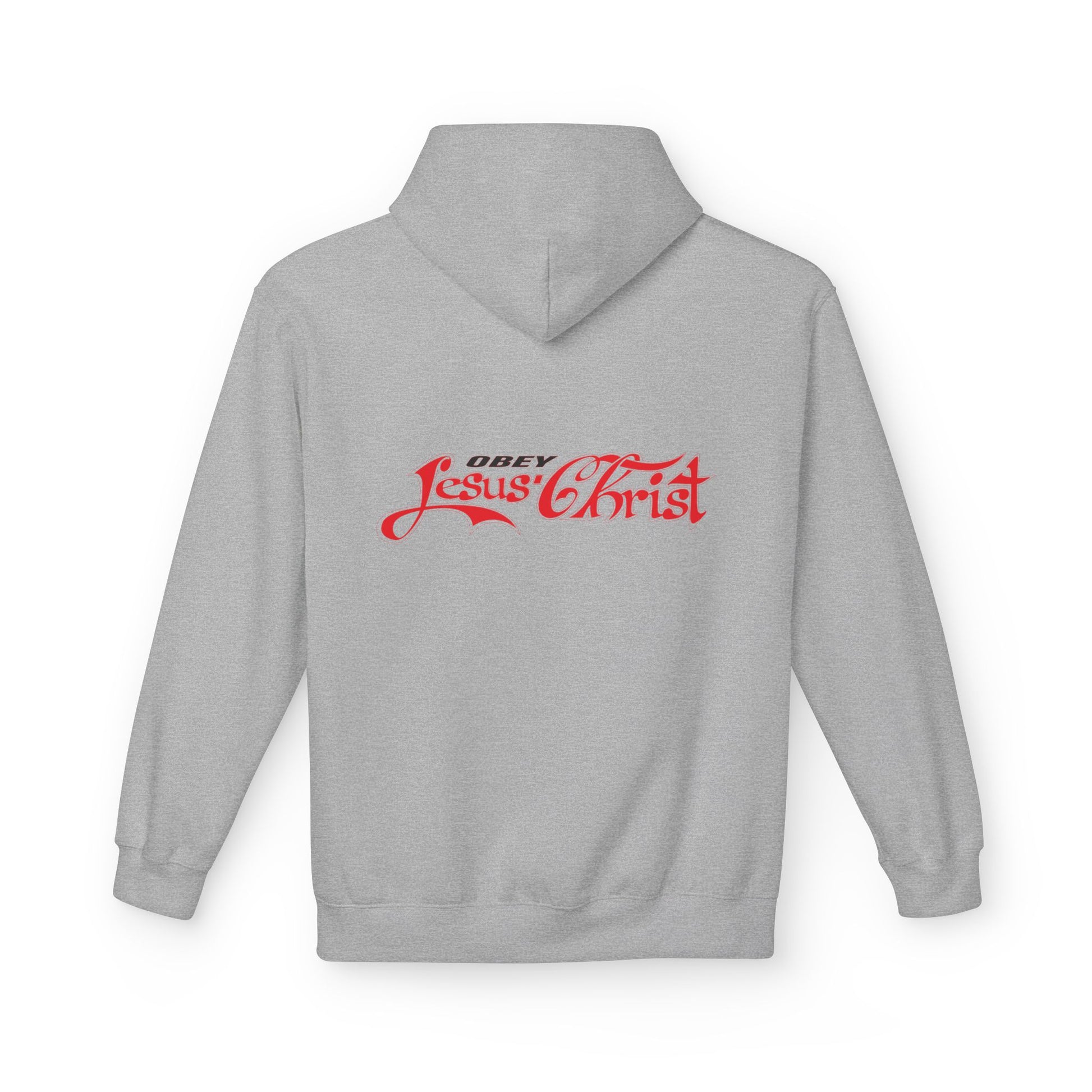 Obey Jesus Christ Hoodie | Religious Script, Christian Apparel