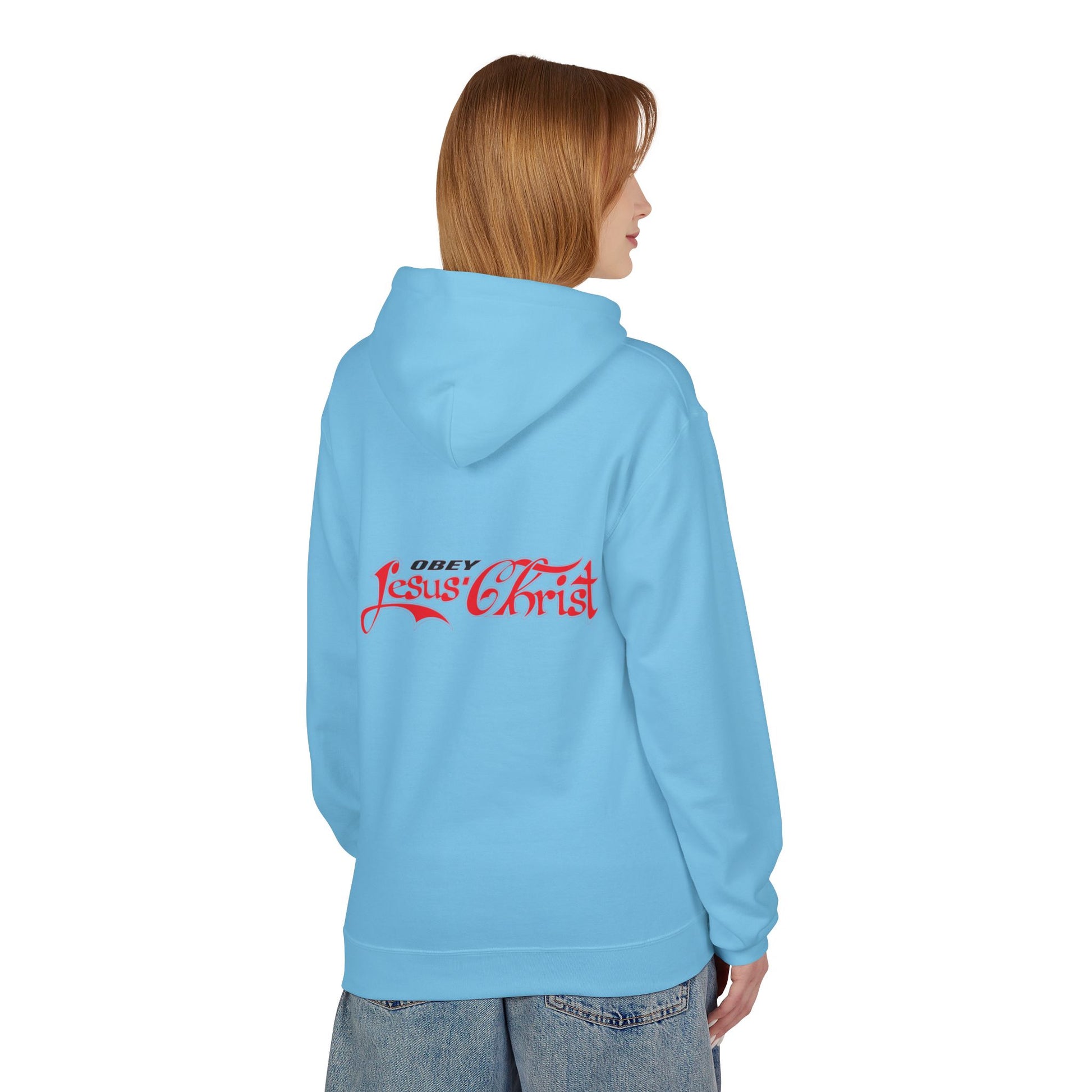 Obey Jesus Christ Hoodie | Religious Script, Christian Apparel