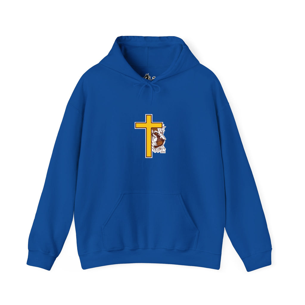 Jesus Cross with Crown of Thorns Hoodie | Religious Faith Christian