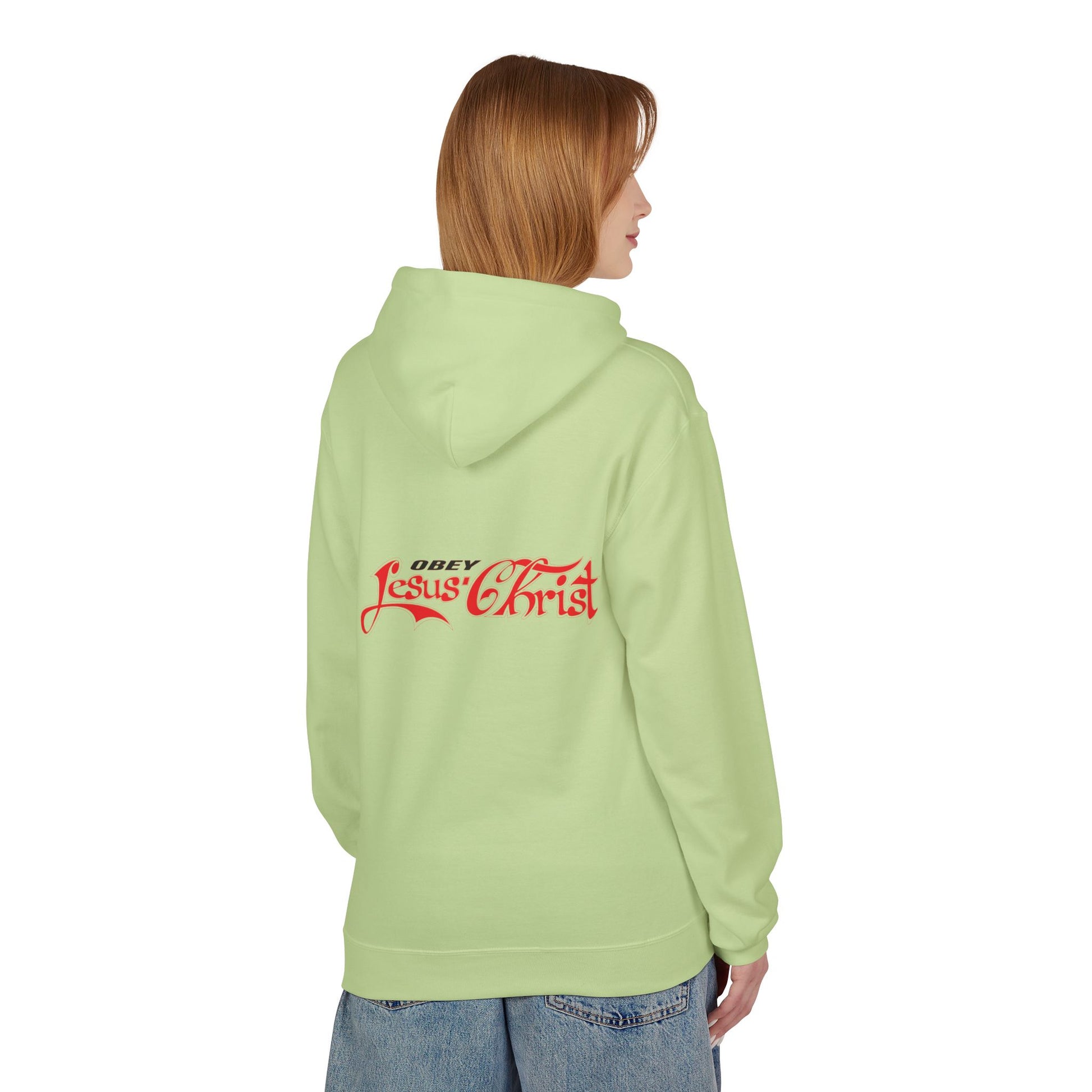 Obey Jesus Christ Hoodie | Religious Script, Christian Apparel