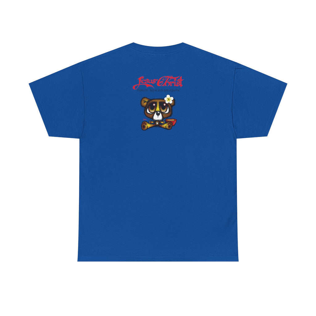 Christian Bear T-Shirt — "Jesus Christ" Psalm 73 Inspirational Faith Tee