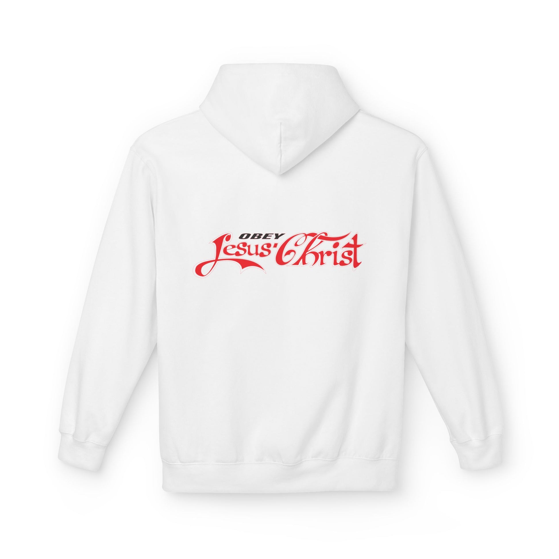 Obey Jesus Christ Hoodie | Religious Script, Christian Apparel
