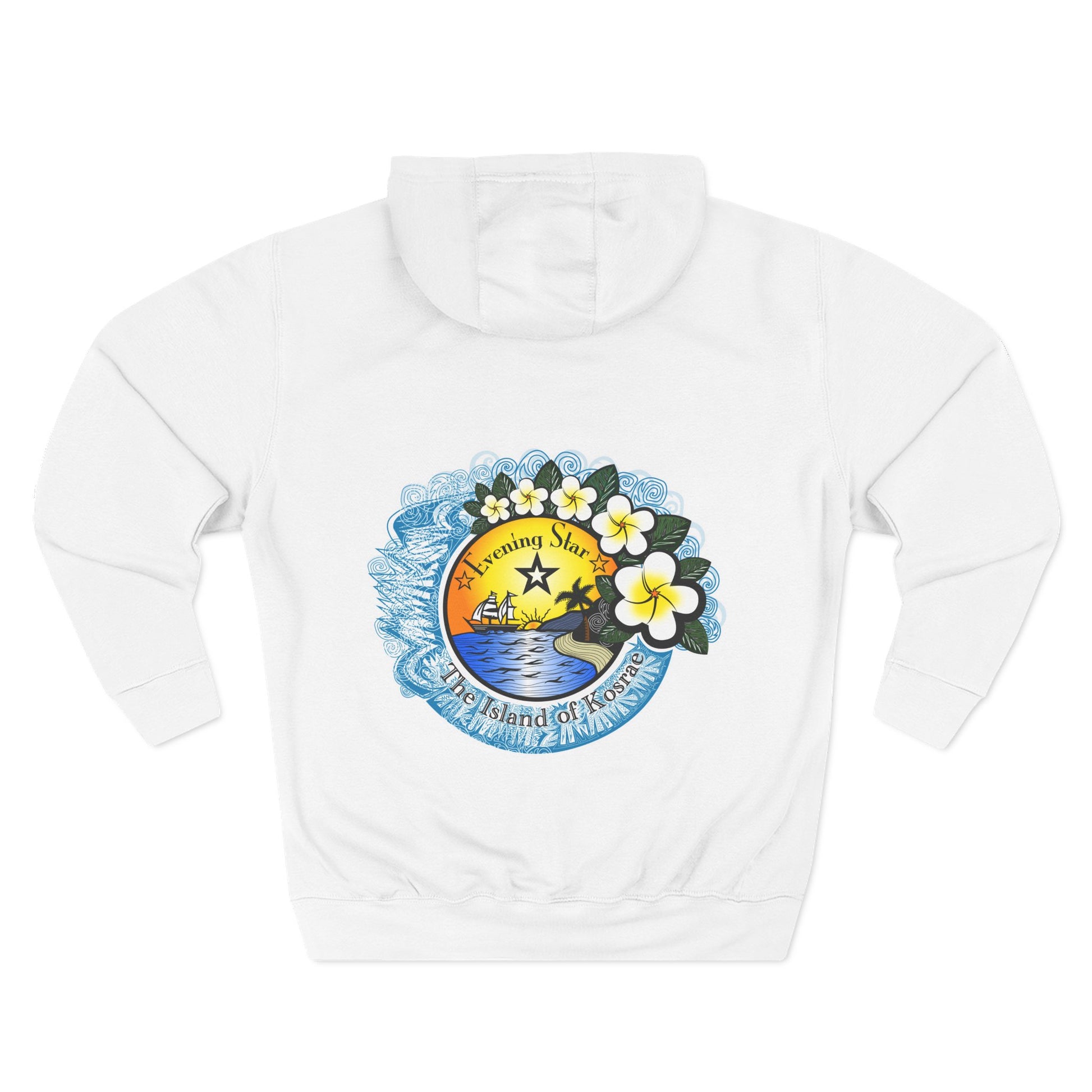 Tropical Paradise Hoodie - Comfortable and Stylish Fleece Sweatshirt for Beach Lovers, Casual Wear, Travel Gift, Summer Apparel, [...]