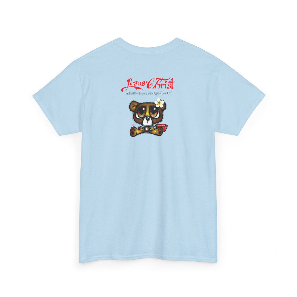Christian Bear T-Shirt — "Jesus Christ" Psalm 73 Inspirational Faith Tee