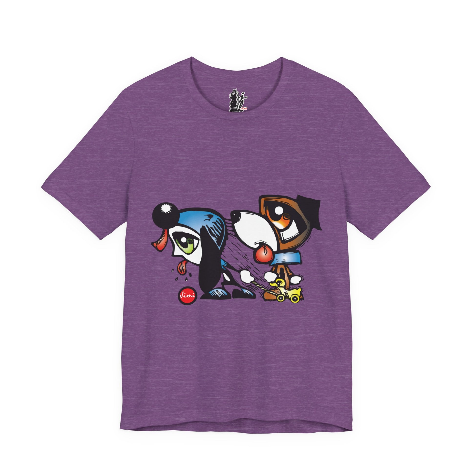 Pet Lovers' Graphic Tee, Fun Dog Design, Unisex Short Sleeve Shirt, Casual Wear, Animal Gift, Birthday Present, Dog Owner Apparel