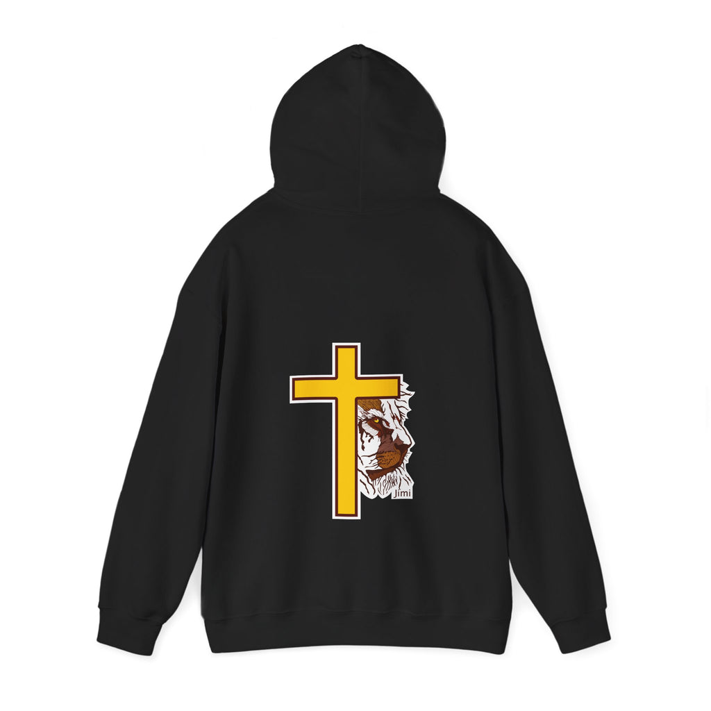Jesus Cross with Crown of Thorns Hoodie | Religious Faith Christian