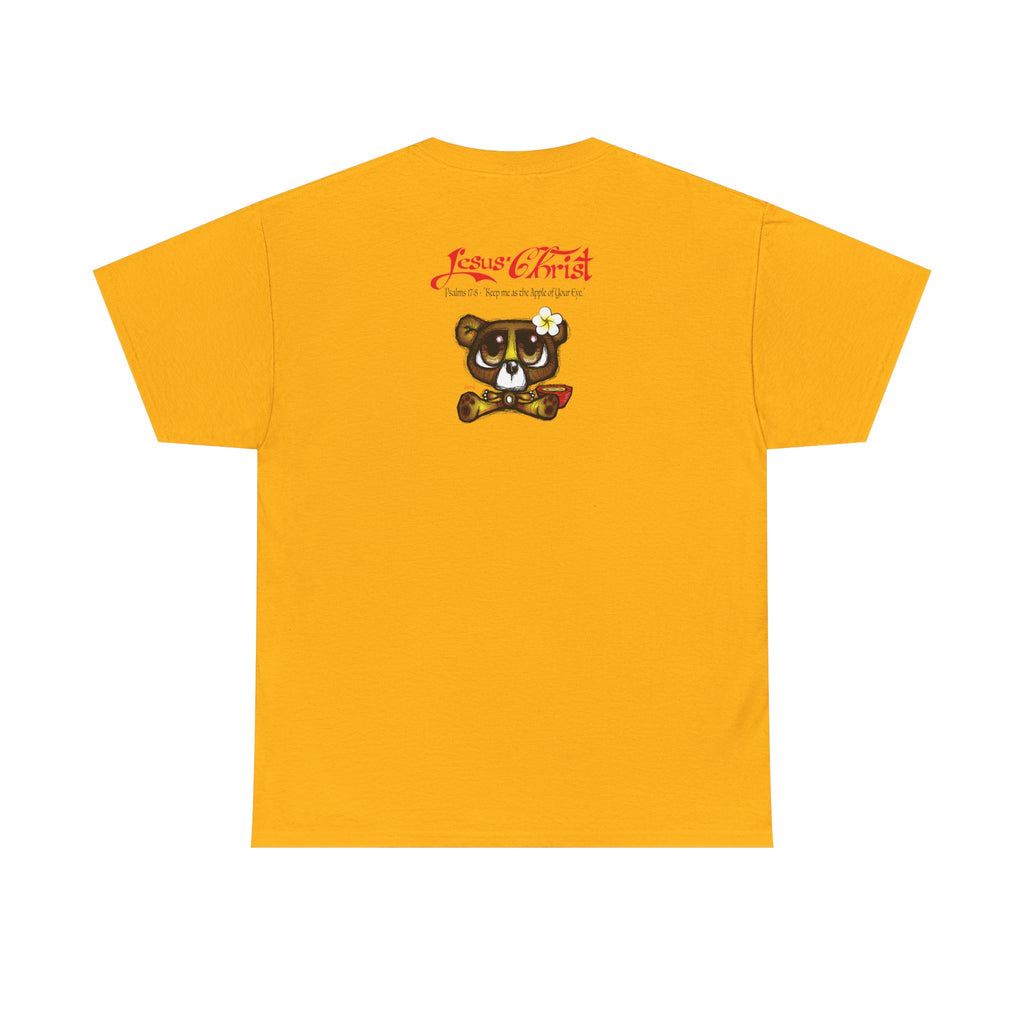 Christian Bear T-Shirt — "Jesus Christ" Psalm 73 Inspirational Faith Tee