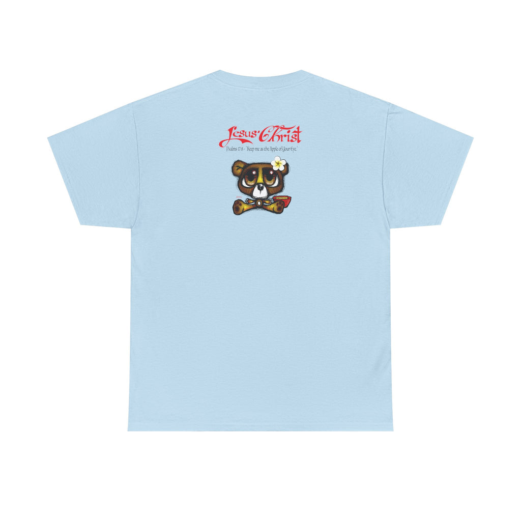 Christian Bear T-Shirt — "Jesus Christ" Psalm 73 Inspirational Faith Tee
