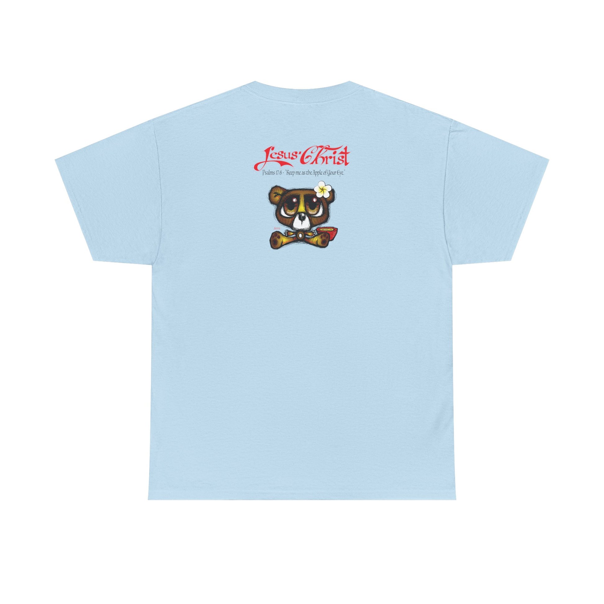 Christian Bear T-Shirt — "Jesus Christ" Psalm 73 Inspirational Faith Tee