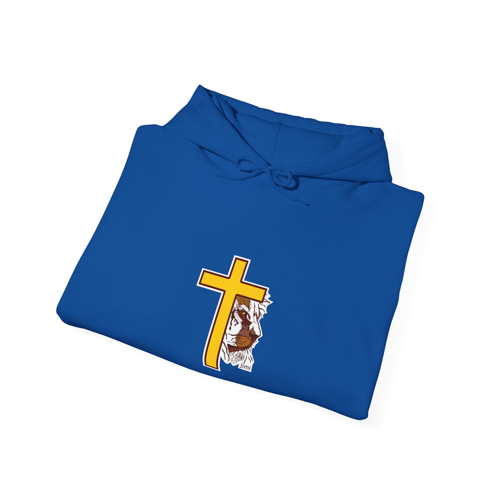 Jesus Cross with Crown of Thorns Hoodie | Religious Faith Christian