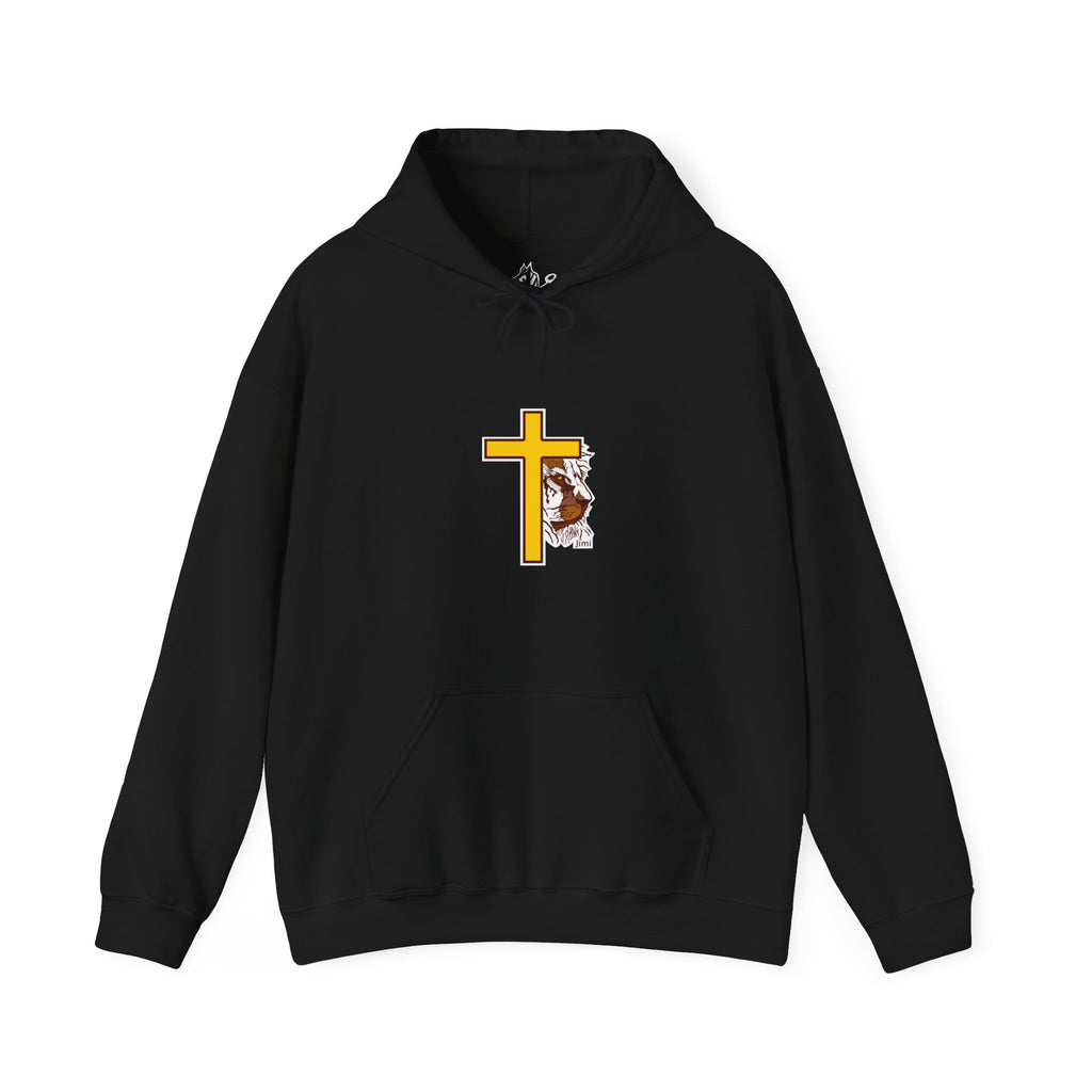 Jesus Cross with Crown of Thorns Hoodie | Religious Faith Christian