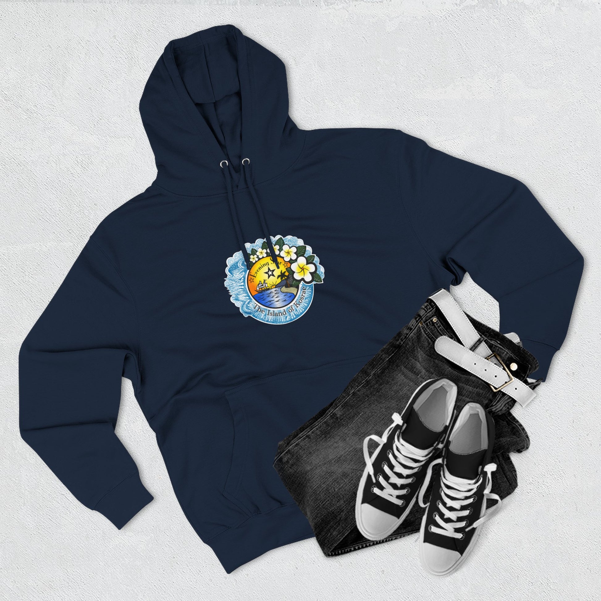 Tropical Paradise Hoodie - Comfortable and Stylish Fleece Sweatshirt for Beach Lovers, Casual Wear, Travel Gift, Summer Apparel, [...]