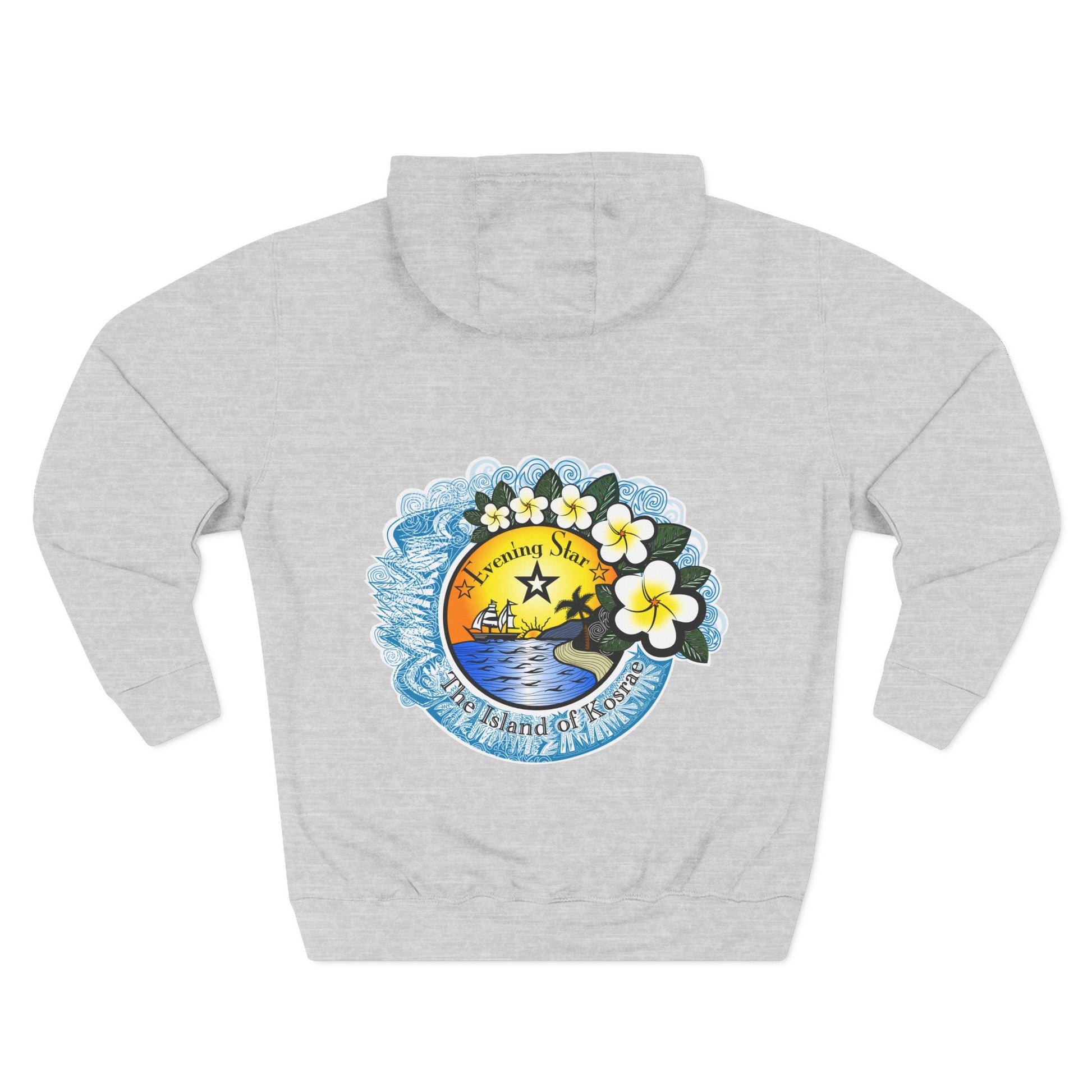 Tropical Paradise Hoodie - Comfortable and Stylish Fleece Sweatshirt for Beach Lovers, Casual Wear, Travel Gift, Summer Apparel, [...]